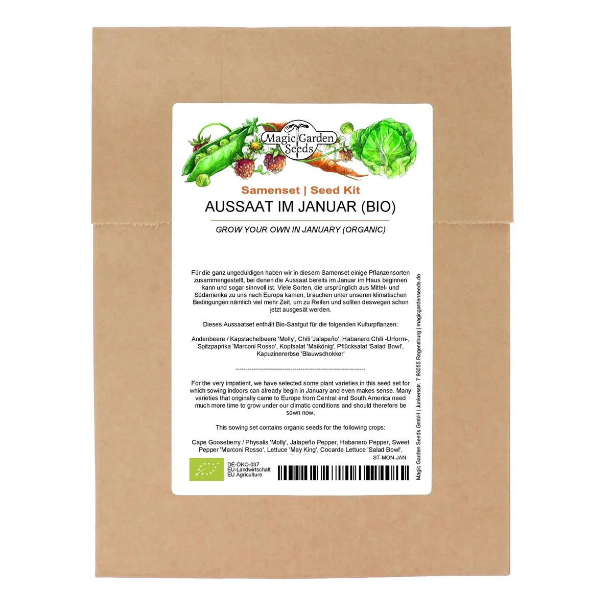 Aussaat im Januar (Bio) - Samenset