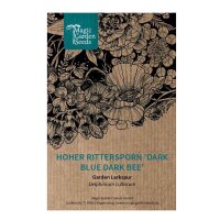 Pazifischer Hoher Rittersporn Magic Fountains-Dark Blue Dark Bee (Delphinium cultorum) Samen