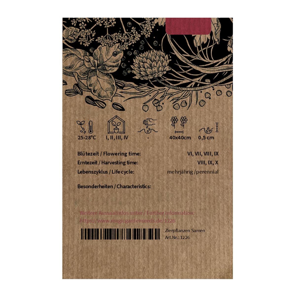 Peperoncino 'Pingo De Ouro' (Capsicum chinense) semi