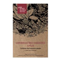 Caribbean Red Habanero (Capsicum chinense) Chilis Samen