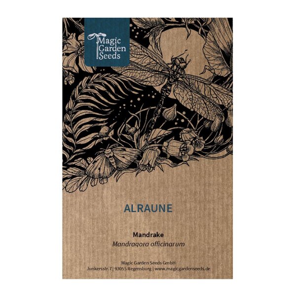 50 Stück Alraune Samen - Mandragora Officinarum | Bio Kräuter Samen Für Garten & Balkon
