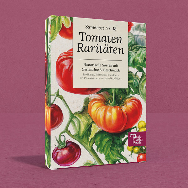 Tomaten Raritäten: Historische Sorten, selten & bewährt - Samenset Nr. 18