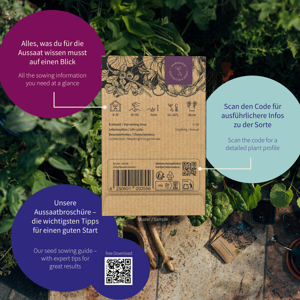 Magic Garden Seeds Wildkräuter Box - 9 Essbare Kräuter Für Garten & Balkon