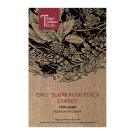 Chili Sugar Rush Peach Stripey (Capsicum baccatum) Samen