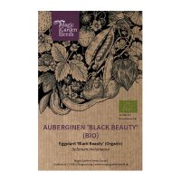 Aubergine Black Beauty (Solanum melongena) Bio Saatgut