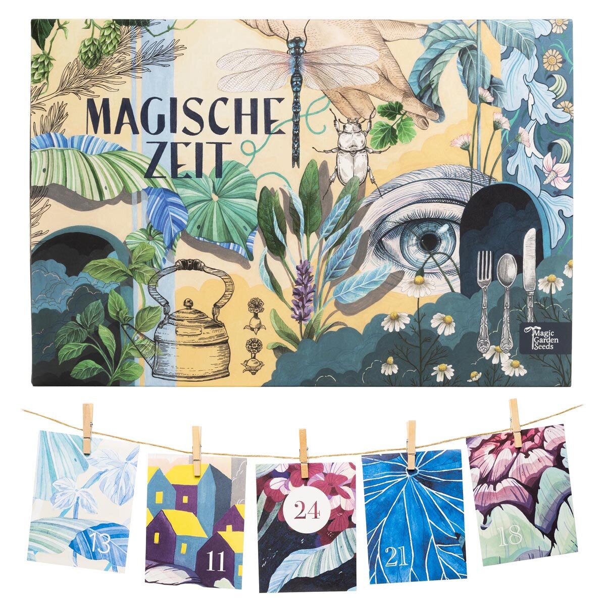 Magische Zeit - Bio-Saatgut-Adventskalender - Wundersame Kruterwelt
