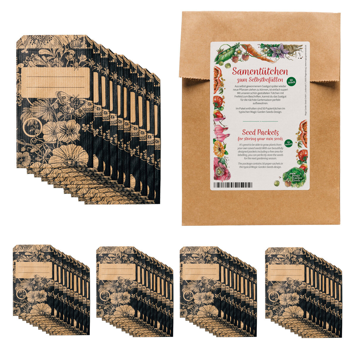 kräutermischung saatgut Saatgut-Set Küchenkräuter von Die Stadtgärtner main image 0